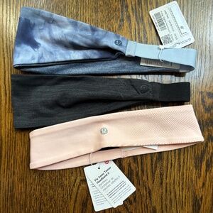 Lot of (3) Lululemon Women's headbands